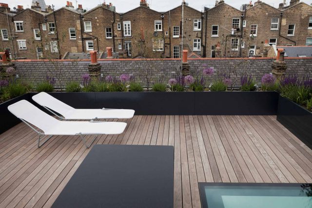 Roof Terrace Builders near me with specialist Roofer Builder in London, refurbish or re-design and modernise your existing roof top terrace, or create a brand new additional living space a even a Green Roof Garden, using Sika Roof Systems and composite decking, lets create that special outdoor space, contact London Roof Gardens today.
