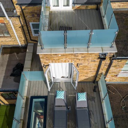 Flat Roof refurbishment and conversion Garden Balcony Roof Terrace Builder Designer Westminster Roofer Contractor London