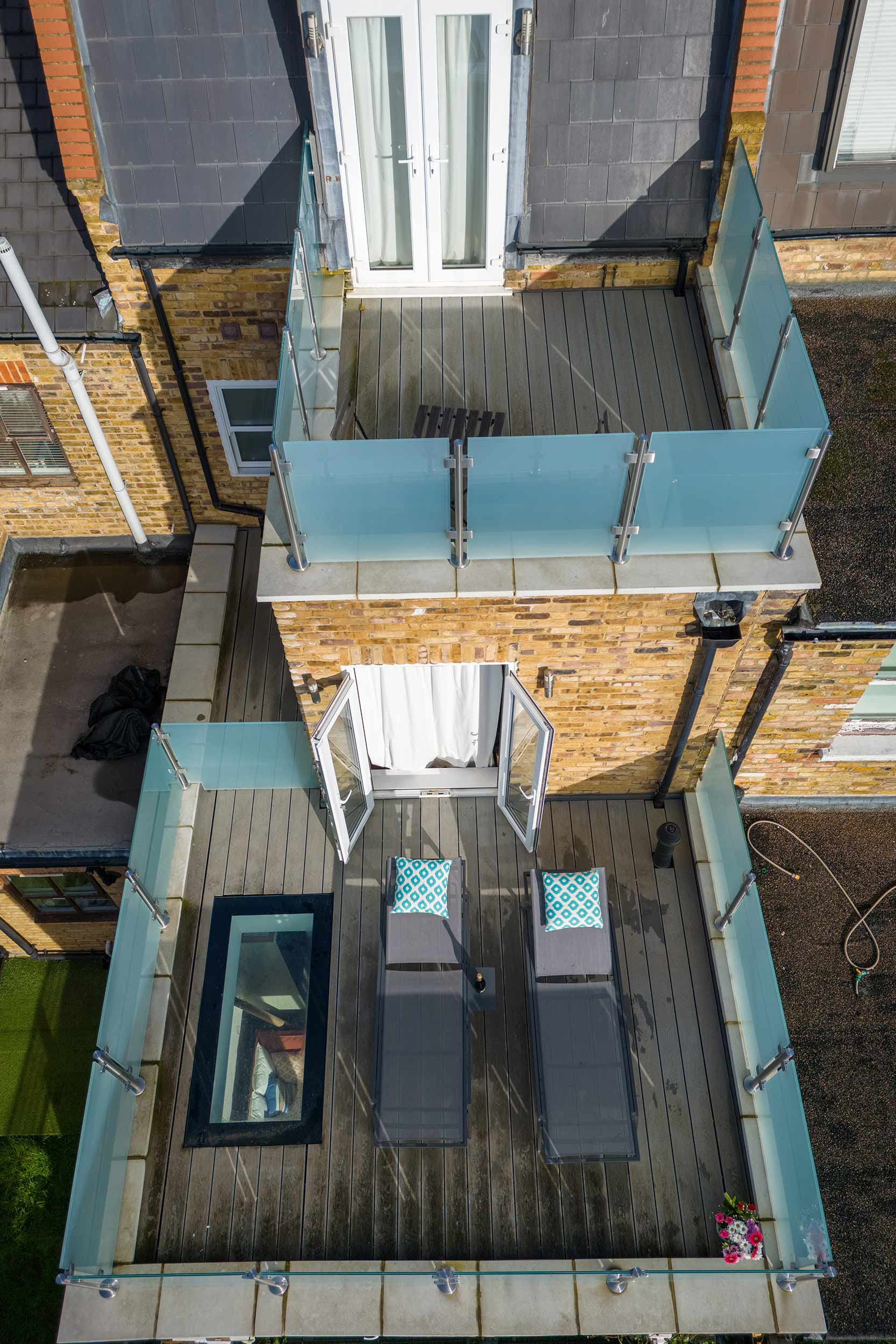 Flat Roof Conversions Outdoor Functional Space Terrace Balcony Rooftop Green Roof Garden Stunning Craftsmanship