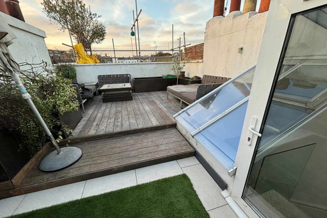 Balcony Roof Garden Pimlico London Decking Tiles Rooftop Builder Designer Contractor Planning Permission Building Regulations Terrace Specialist