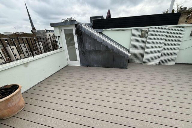 Roof Garden Terrace Roofing Company Contractors Repayment flat roof installed in Marylebone London Garden Builder.