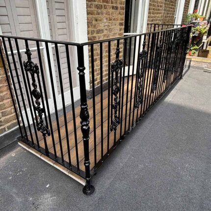 Railings Balustrades London Composite Fencing Security Building Regulations Conversions Outdoor Functional Space Terrace Balcony Rooftop