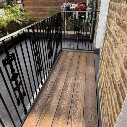 Railings Balustrades London Composite Fencing Security Building Regulations Conversions Outdoor Functional Space Terrace Balcony Rooftop