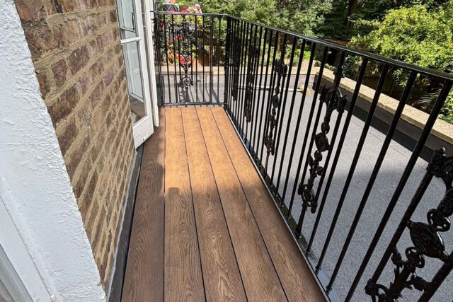 Millboard decking installers garden roof terrace builders flat roofer in London, represents the pinnacle of outdoor flooring technology.