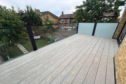 Flat roof conversion terrace builders in Queens Park London, a specialised referral focused on rectifying a failing outdoor space.
