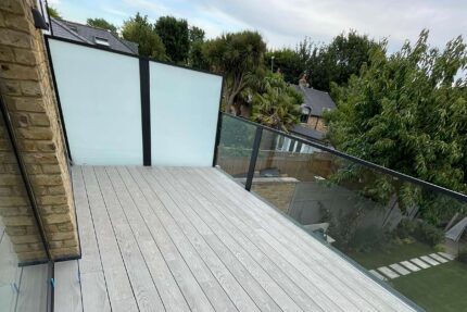 Flat roof conversion terrace builders in Queens Park London, a specialised referral focused on rectifying a failing outdoor space.