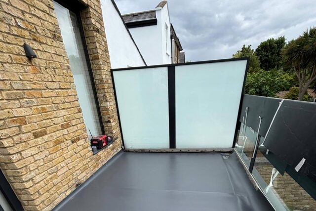 Flat roof conversion terrace builders in Queens Park London, a specialised referral focused on rectifying a failing outdoor space.